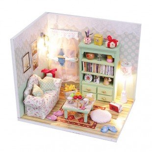 کیت خانه سازی چوبی اتاق نشیمن مدل M012