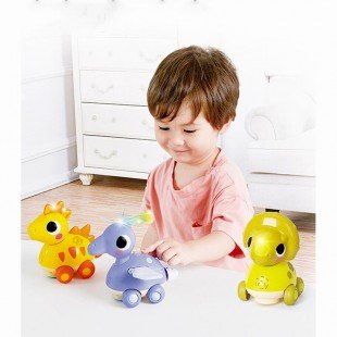 خرید اسباب بازی موزیکال دایناسور Huile Toys مدل 6110