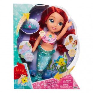خرید عروسک موزیکال آریل پری دریایی مدل 78869