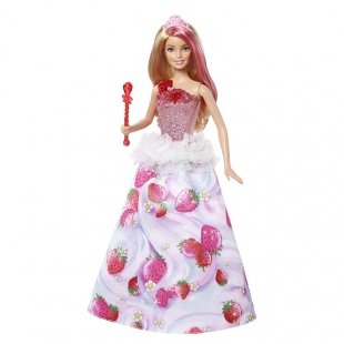 عروسک باربی طرح توت فرنگی موزیکال مدل dreamtopia DYX28