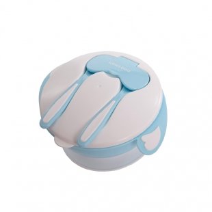 ظرف غذا کودک 4 کاره آبی کیکبو Kikka Boo مدل 318288