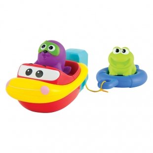اسباب بازی حمام کودک طرح قایق کششی Winfun مدل 007116