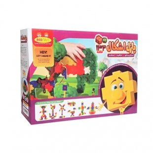 اسباب بازی فکری و پازل اشکال 132 تکه مدل 1106