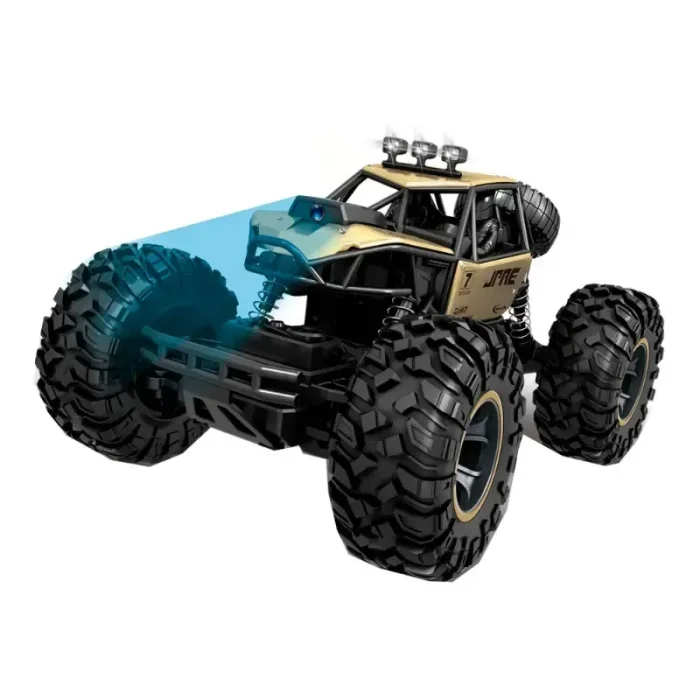 ماکت ماشین کنترلی آفرود با دوربین TRUCK ROCK CRAWLER کد 2093