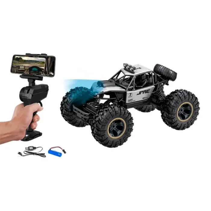 ماکت ماشین کنترلی آفرود با دوربین TRUCK ROCK CRAWLER کد 2093