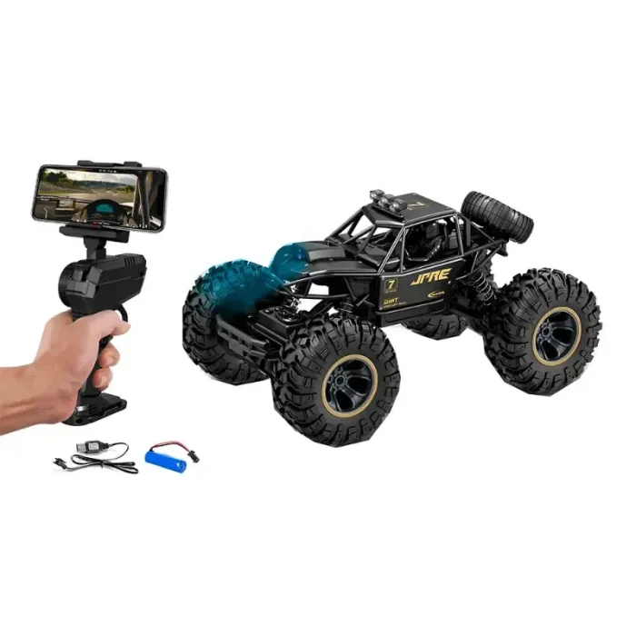ماکت ماشین کنترلی آفرود با دوربین TRUCK ROCK CRAWLER کد 2093