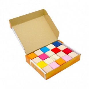 آجرک نونهال رنگی چوبی مدل 8560