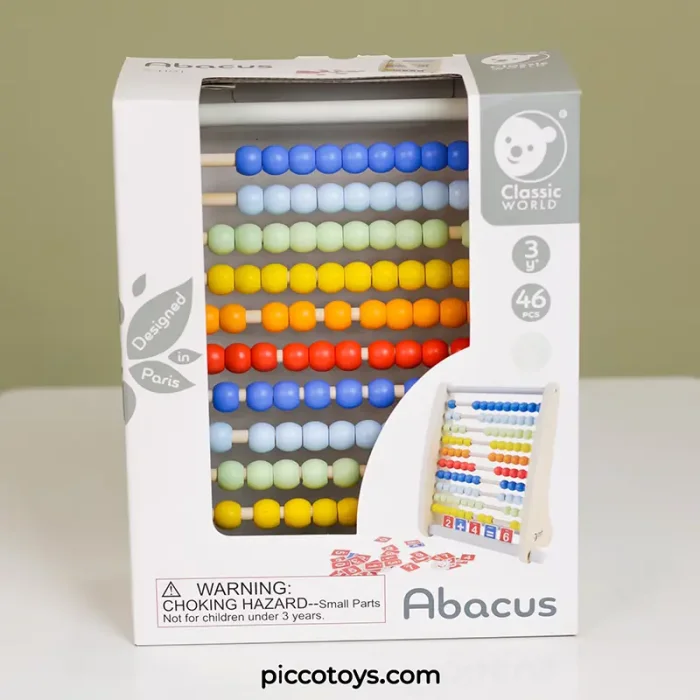 چرتکه آموزشی چوبی کلاسیک ورلد Classic World Abacus کد 54181