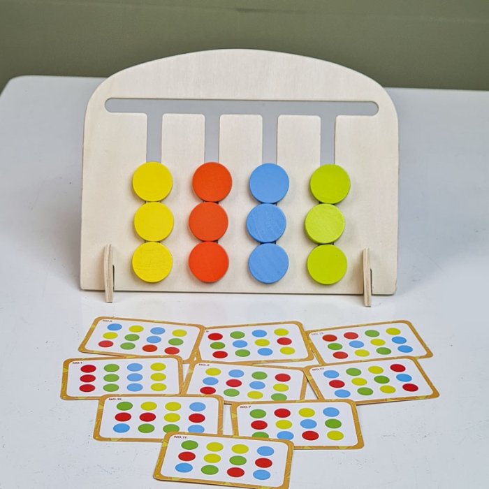 اسباب بازی تطبیق چوبی حیوانات کد JHTOY878