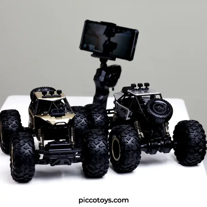 ماکت ماشین کنترلی آفرود با دوربین TRUCK ROCK CRAWLER کد 2093