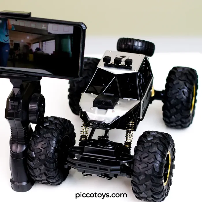 ماکت ماشین کنترلی آفرود با دوربین TRUCK ROCK CRAWLER کد 2093