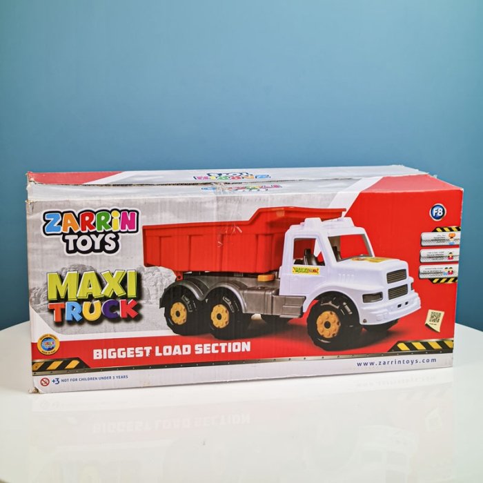 کامیون اسباب بازی خاکریز Maxi Truck آبی کد 6905F8