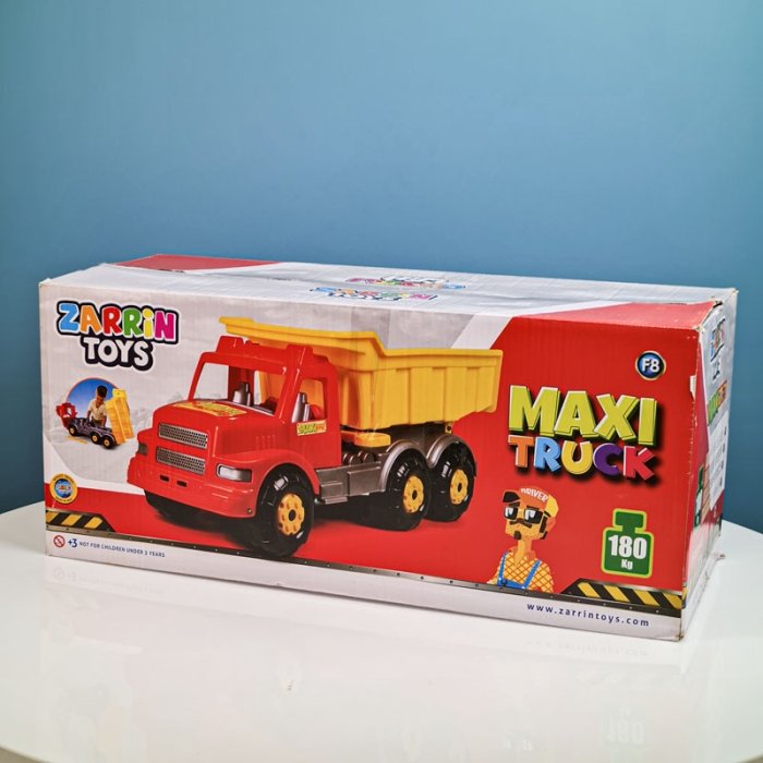 کامیون اسباب بازی خاکریز Maxi Truck آبی کد 6905F8