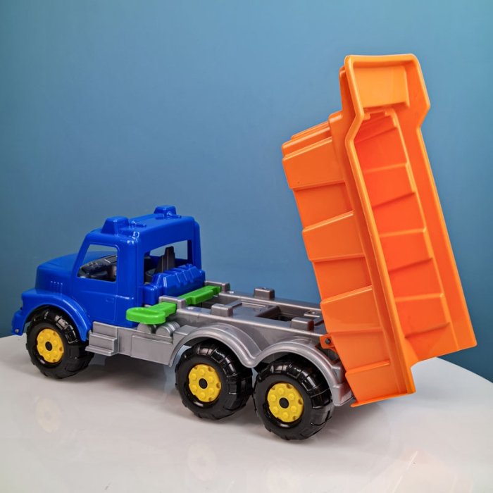 کامیون اسباب بازی خاکریز Maxi Truck آبی کد 6905F8