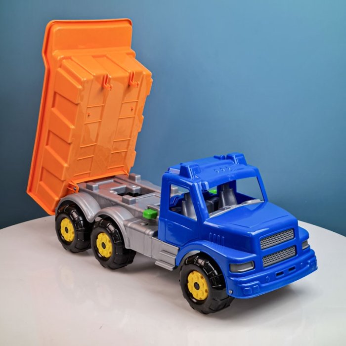 کامیون اسباب بازی خاکریز Maxi Truck آبی کد 6905F8
