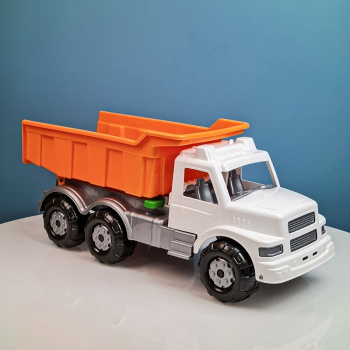 کامیون اسباب بازی خاکریز Maxi Truck سفید کد 6904F8