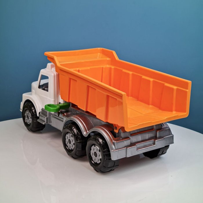کامیون اسباب بازی خاکریز Maxi Truck سفید کد 6904F8