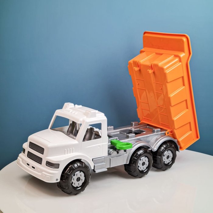 کامیون اسباب بازی خاکریز Maxi Truck سفید کد 6904F8