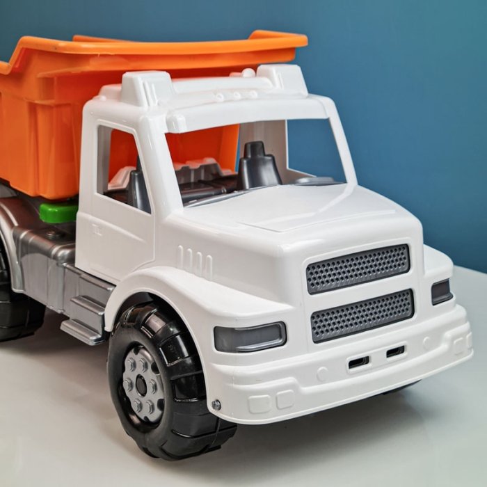 کامیون اسباب بازی خاکریز Maxi Truck سفید کد 6904F8
