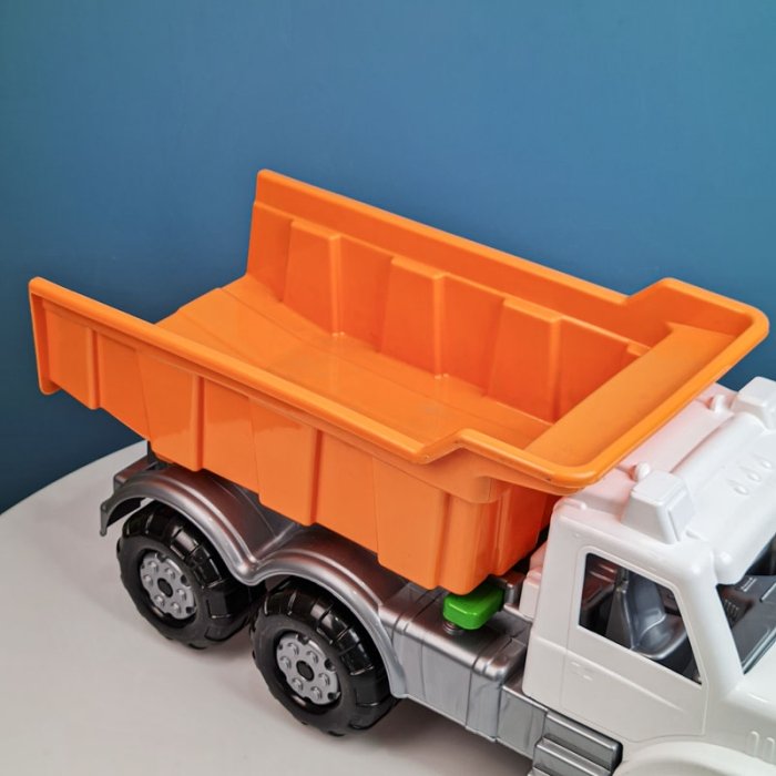 کامیون اسباب بازی خاکریز Maxi Truck سفید کد 6904F8