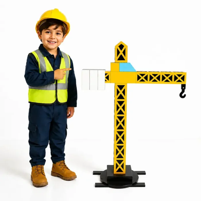 اسباب بازی مشاغل مدل جرثقیل خانه سازی تاور کرین کد 7554543