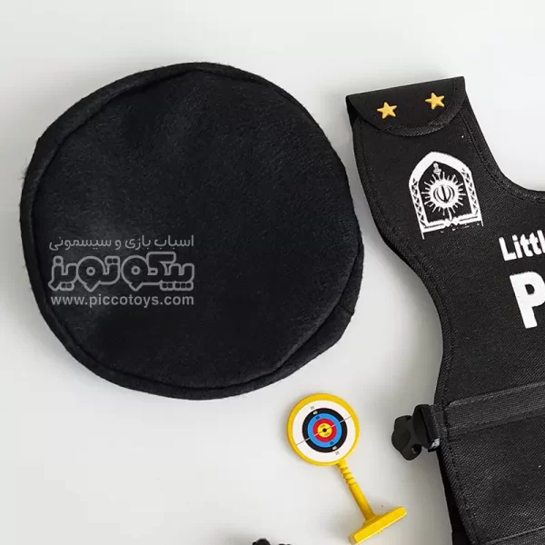 لباس مشاغل کودک جلیقه پلیس کودک با لوازم کد P/4027740/B