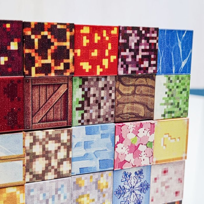 بلوک مغناطیسی ماینکرافت 49 تکه کد S00129