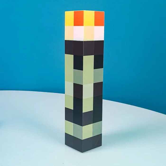 چراغ خواب ماینکرفت مدل مشعل MINECRAFT TORCH کد CTT639