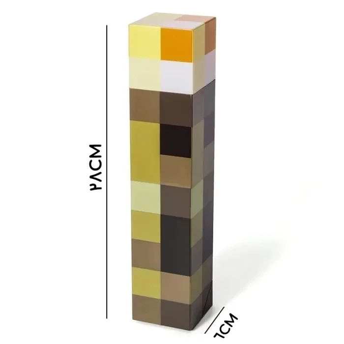 چراغ خواب ماینکرفت مدل مشعل MINECRAFT TORCH کد CTT639