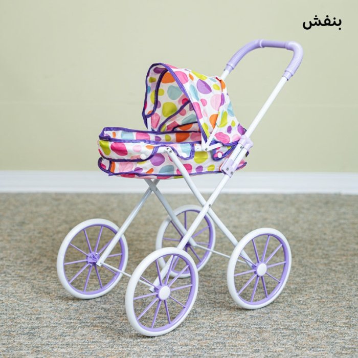 کالسکه عروسک خال خالی کد 7560824