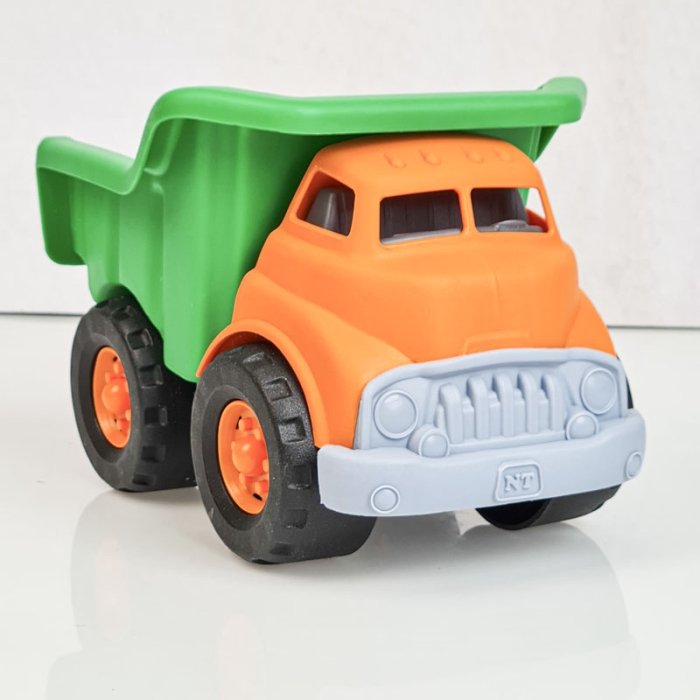 اسباب بازی کامیون خاکریز نارنجی سبز کد P/300048/A