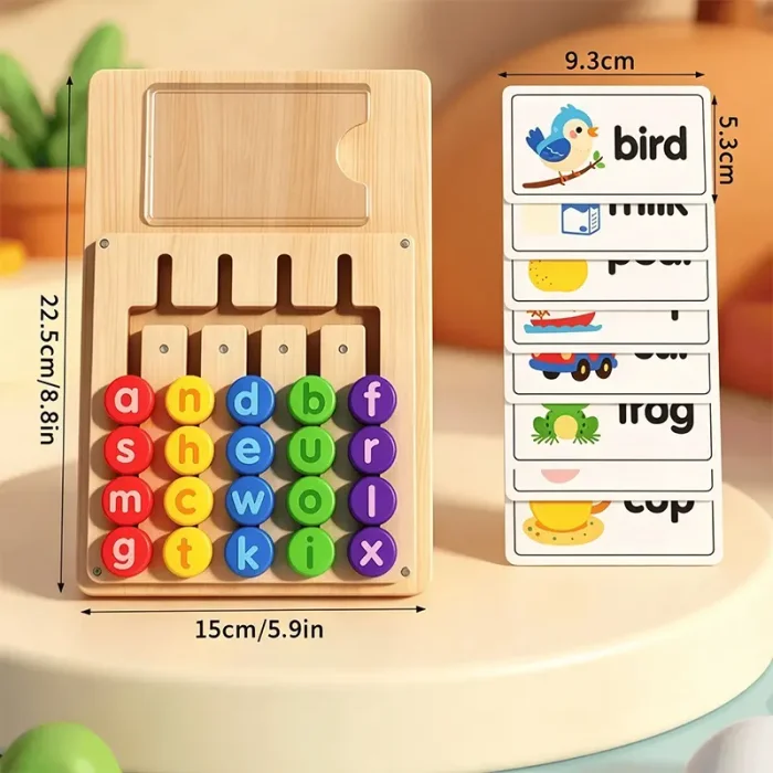پازل آموزشی حروف الفبا انگلیسی WORLD SPELLING کد MWDH2511