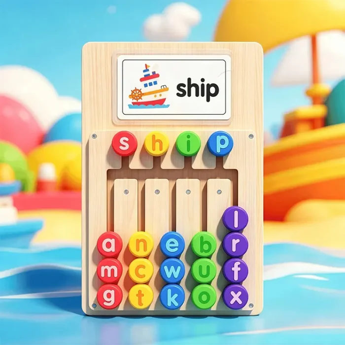 پازل آموزشی حروف الفبا انگلیسی WORLD SPELLING کد MWDH2511