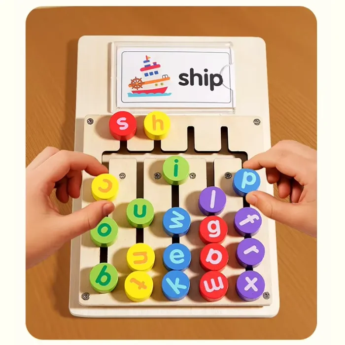 پازل آموزشی حروف الفبا انگلیسی WORLD SPELLING کد MWDH2511