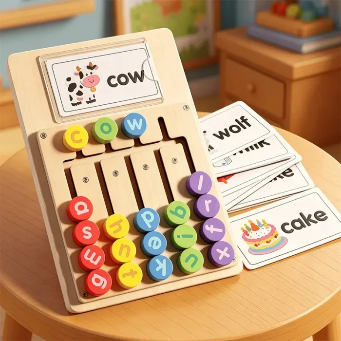 پازل آموزشی حروف الفبا انگلیسی WORLD SPELLING کد MWDH2511