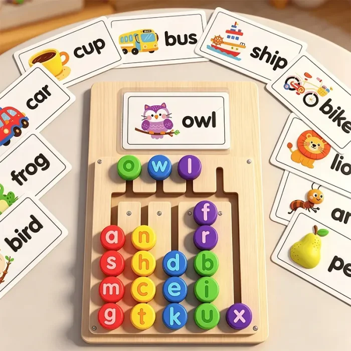 پازل آموزشی حروف الفبا انگلیسی WORLD SPELLING کد MWDH2511