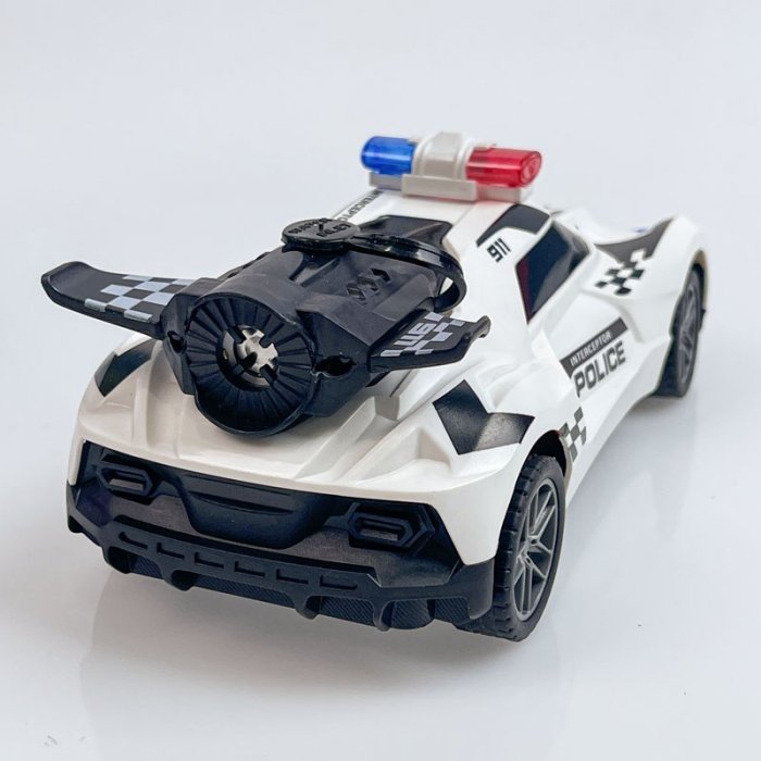 اسباب بازی ماشین پلیس کنترلی رنگ سفید کد P/KM6602/SE