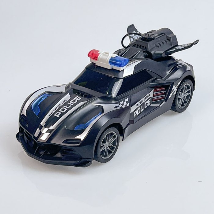 اسباب بازی ماشین پلیس کنترلی رنگ مشکی کد P/KM6602/ME