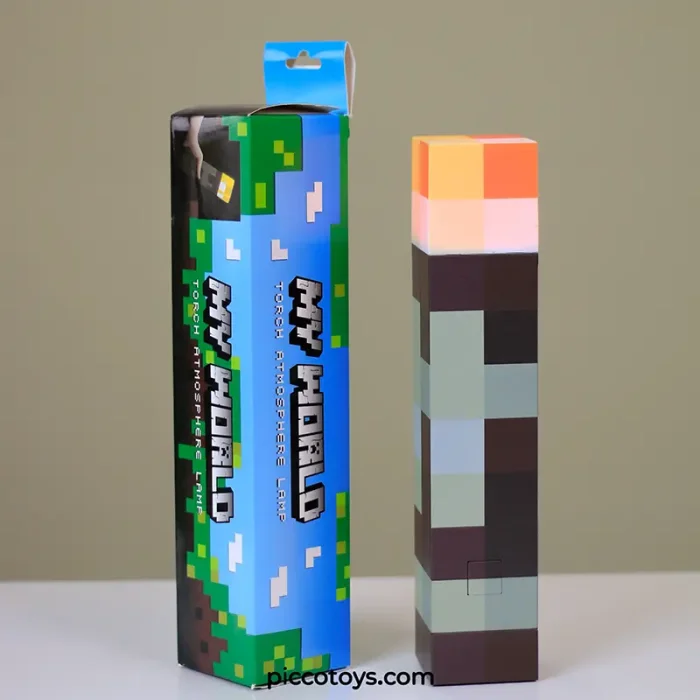 چراغ خواب ماینکرفت مدل مشعل MINECRAFT TORCH کد CTT639