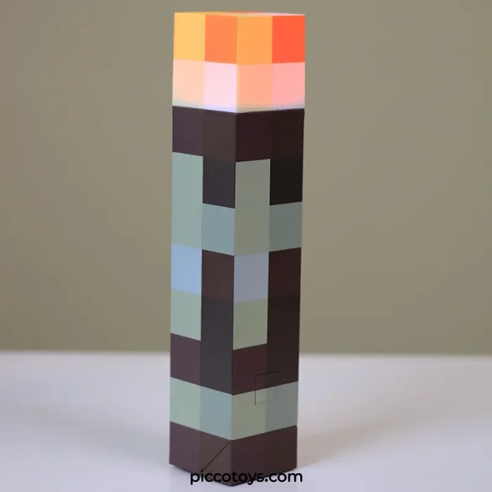 چراغ خواب ماینکرفت مدل مشعل MINECRAFT TORCH کد CTT639