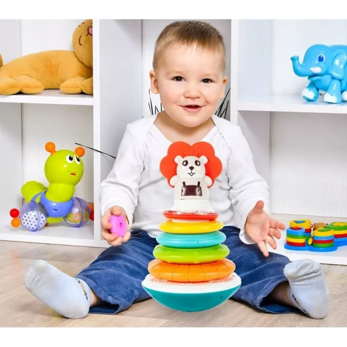 برج هوش تعادلی موزیکال هانگر Huanger طرح شیر کد HE0294
