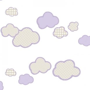 کاغذ دیواری بیمبی طرح ابر 1302