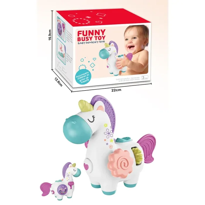بیزی توی مدل یونیکورن FUNNY BUSSY TOY کد BY118