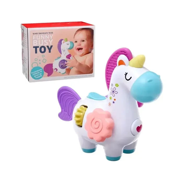 بیزی توی مدل یونیکورن FUNNY BUSSY TOY کد BY118