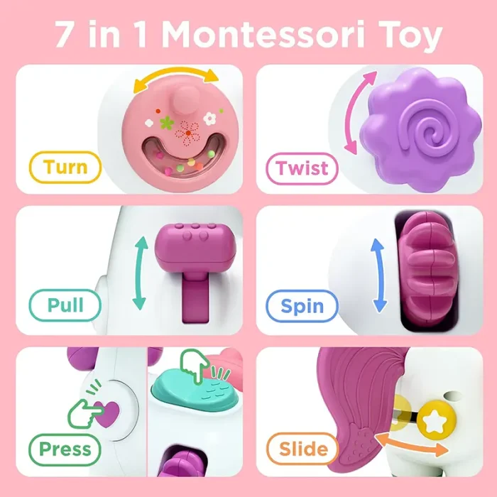 بیزی توی مدل یونیکورن FUNNY BUSSY TOY کد BY118