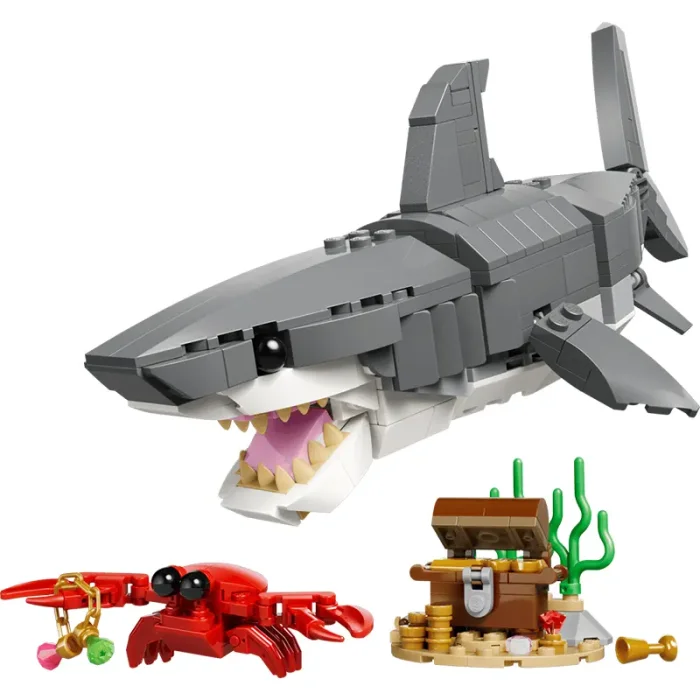 لگو کریتور 379 قطعه 3 در 1 مدل کوسه  LEGO Creator 3 in 1 shark  کد 31381
