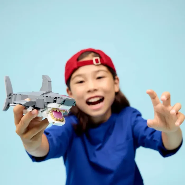 لگو کریتور 379 قطعه 3 در 1 مدل کوسه  LEGO Creator 3 in 1 shark  کد 31381