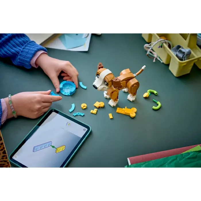 لگو کریتور 336 قطعه 3 در 1 مدل سگ LEGO Creator 3 in 1 puppy  کد 31382