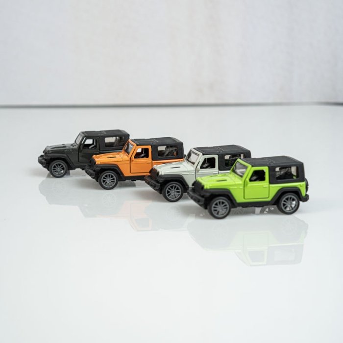 ماکت ماشین عقب کش مدل جیپ jeep کد E2365L