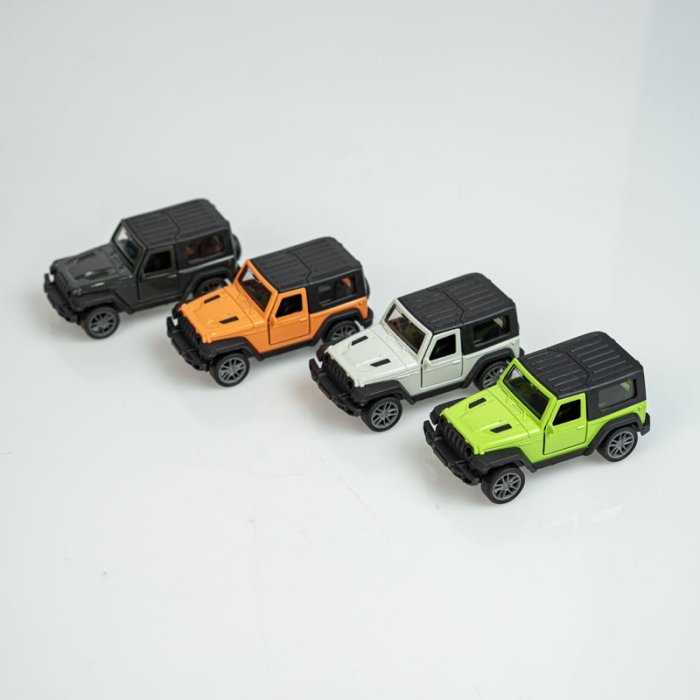 ماکت ماشین عقب کش مدل جیپ jeep کد E2365L